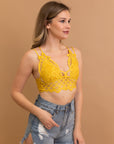 Crochet Lacey Charm Padded Bralette