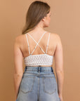 Crochet Lacey Charm Padded Bralette