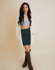 Classic Snuggle Comfort Cable Knit Cardigan