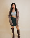 Classic Snuggle Comfort Cable Knit Cardigan