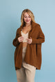 Chunky Cable Knit Oversized Poncho Cardigan