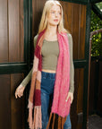 Fusion Twirl Tassel Scarf