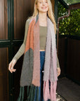 Fusion Twirl Tassel Scarf