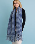 Ultra Soft Chenille Tassel Scarf