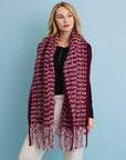 Ultra Soft Chenille Tassel Scarf