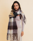 Cozy Breeze Oversized Fringe Scarf - Fall & Winter Essential