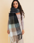 Cozy Breeze Oversized Fringe Scarf - Fall & Winter Essential