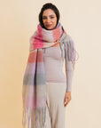 Cozy Breeze Oversized Fringe Scarf - Fall & Winter Essential