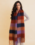 Cozy Breeze Oversized Fringe Scarf - Fall & Winter Essential