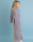 Ultra Soft Boucle Fringe Blanket Scarf