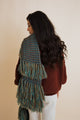 Fluffy Knit Fringe Winter Scarf