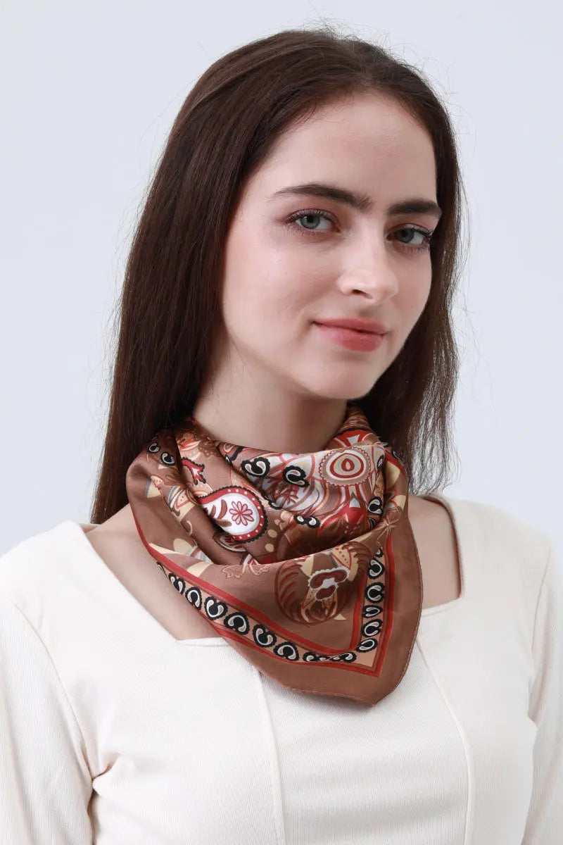 Vintage Print Bandana - Multi-Way Style 🧣✨ Leto Collection