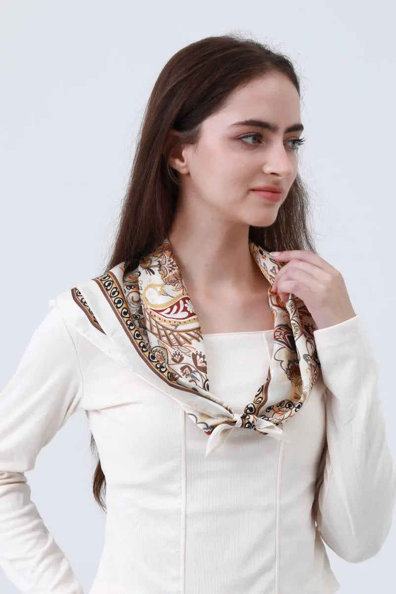 Vintage Print Bandana - Multi-Way Style 🧣✨ Leto Collection