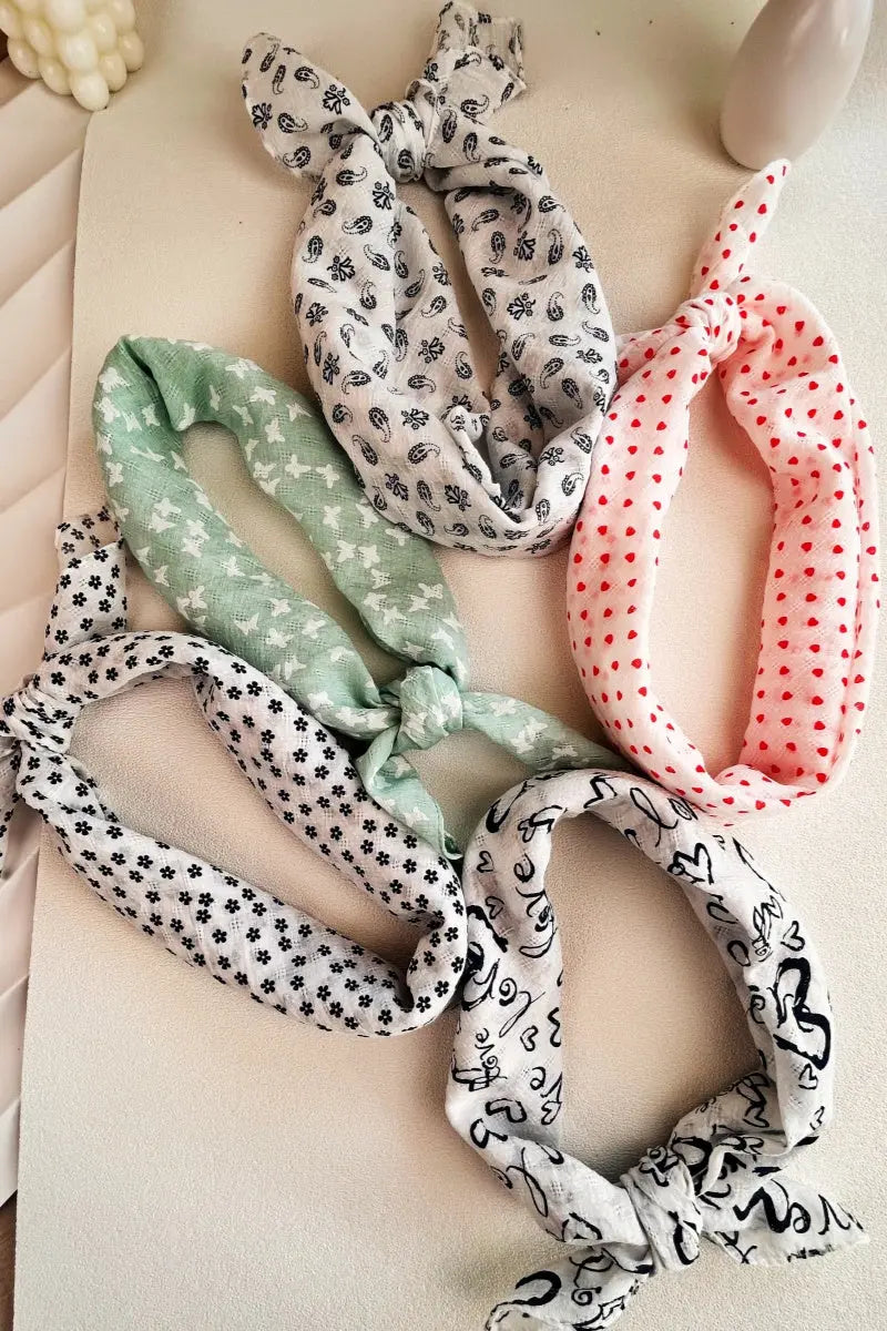 Printed Scarf Collection – Lightweight &amp; Versatile for Spring Summer Styles Leto Collection