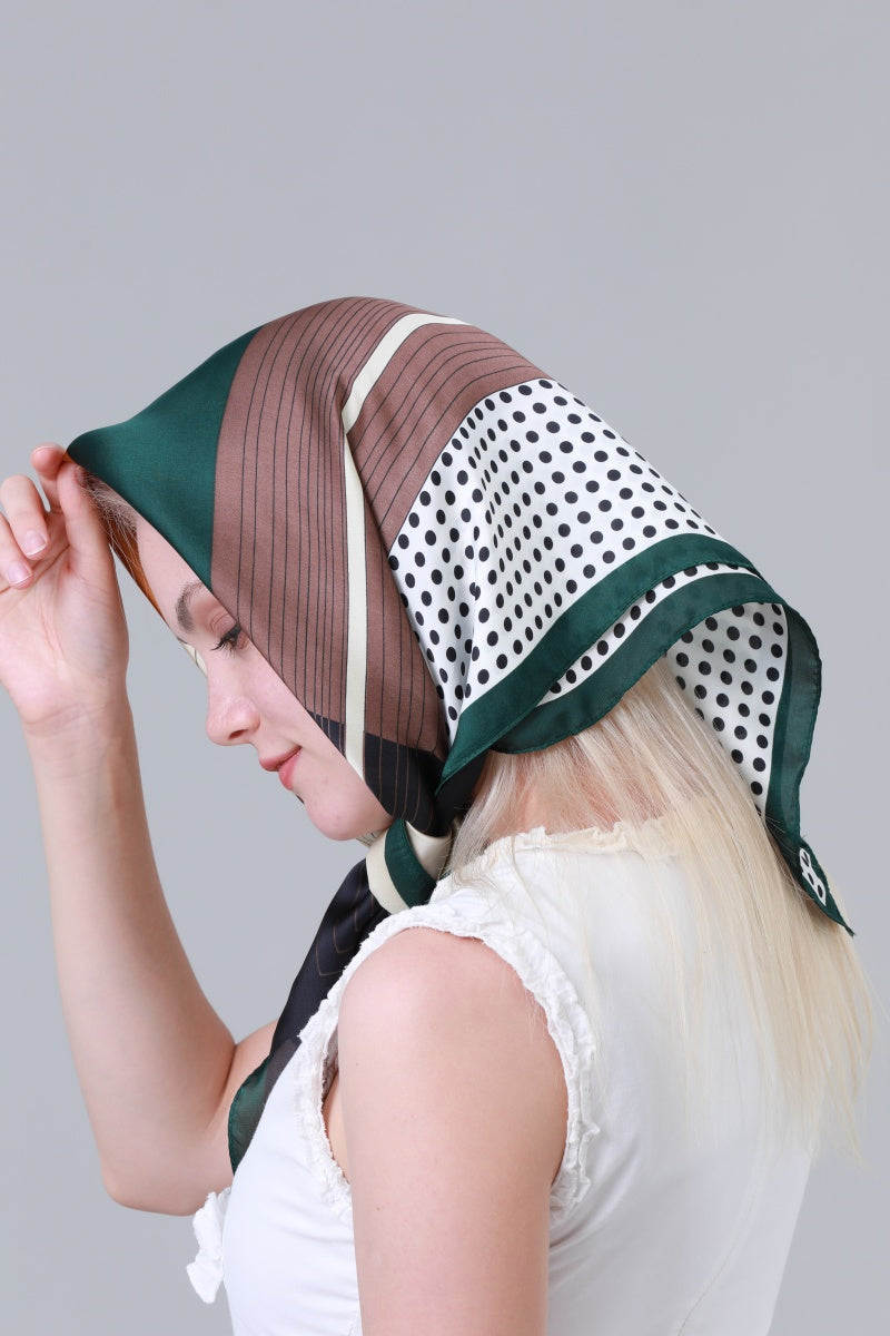 Delicate Polka Dot Neck Scarf – Soft & Airy Summer Essential 🌼 Leto Collection