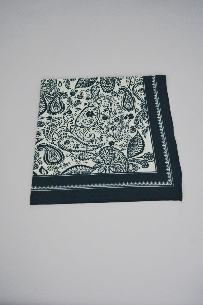 Paisley Print Multi‑wear Bandana Scarf