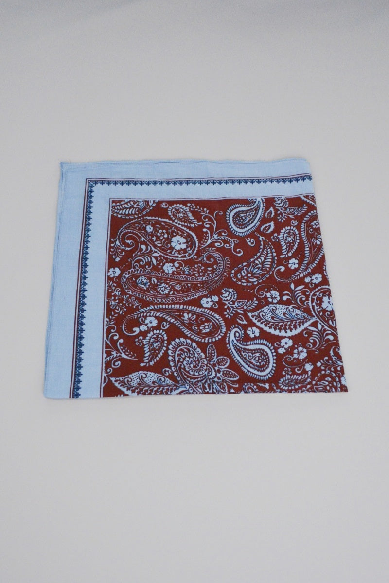 Paisley Print Multi‑wear Bandana Scarf