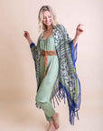 Bohemian Diamond Tassel Kimono