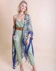 Bohemian Diamond Tassel Kimono