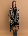 Lush Velvet Mesh Tapestry Kimono