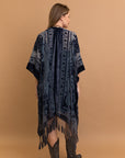 Velvet Dream Mesh Tapestry Kimono