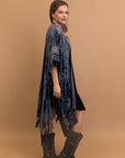 Velvet Dream Mesh Tapestry Kimono