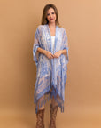 Velvet Dream Mesh Tapestry Kimono