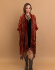 Velvet Dream Mesh Tapestry Kimono