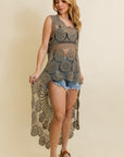 Boho Bliss Longtail Crochet Vest