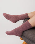 Thick Knit Crew Socks for Ultimate Fall & Winter Warmth 🧦