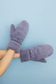 Plush Fleece Lined Cozy Mitten in Soft Colors