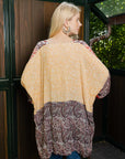 Airy Kimono With Playful Pattern Kimonos