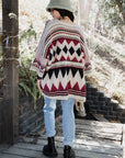 Aztec Dreams Faux Hair Pocket Ruana Ponchos