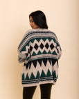 Aztec Dreams Faux Hair Pocket Ruana Ponchos