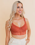 Chic Contours Lace Longline Bralette w/ Underline