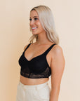 Chic Contours Lace Longline Bralette w/ Underline