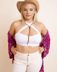 Cross Front Bralette Plus Size