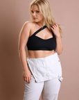 Cross Front Bralette Plus Size