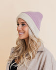 Essential Harmony Two-Tone Knit Cap Beanies