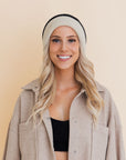 Essential Harmony Two-Tone Knit Cap Beanies