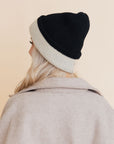 Essential Harmony Two-Tone Knit Cap Beanies