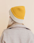 Essential Harmony Two-Tone Knit Cap Beanies