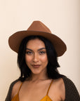 Pinched Front Western Style Hat Hats