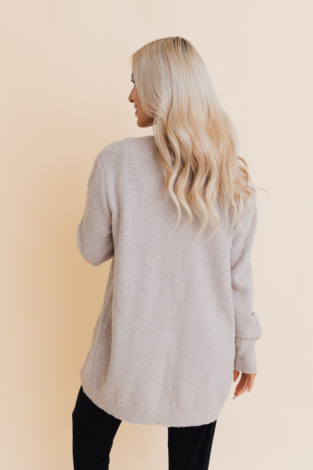 Snuggle Chic Boucle Bliss Cardigan Ponchos