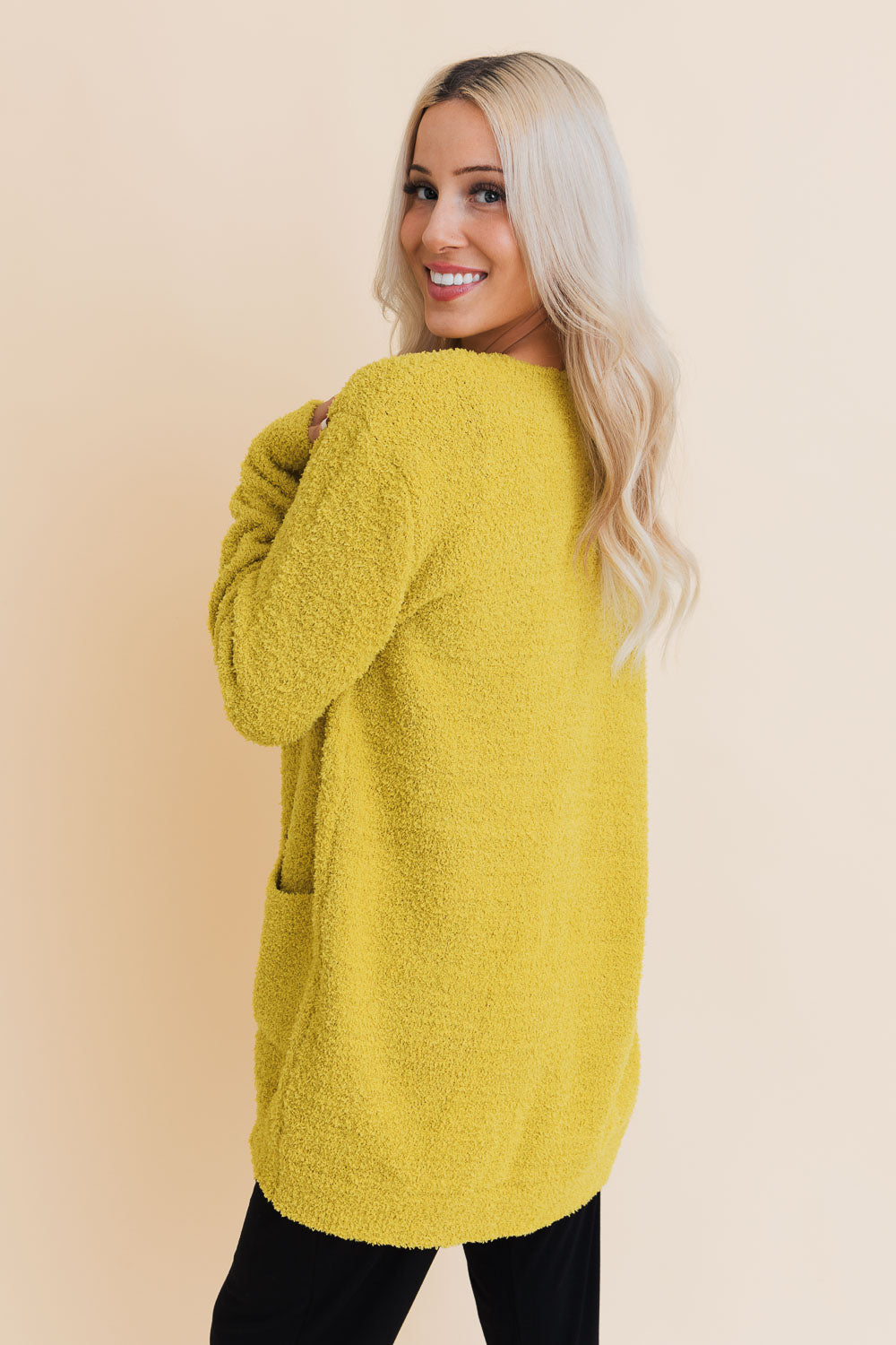 Snuggle Chic Boucle Bliss Cardigan Ponchos