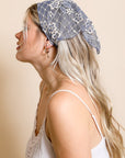 Bohemian Floral Lace Headscarf Hats & Hair