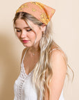 Bohemian Floral Lace Headscarf Hats & Hair