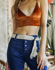 Aztec Waist Tie Belt Belts Natural