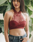 Baroque High Neck Bralette