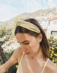 Basic Woven Top Knot Headband Accessories